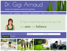 Tablet Screenshot of gigiarnaud.com